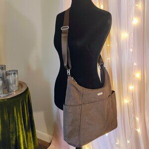 Baggalini Hobo Tote, Brown/Green